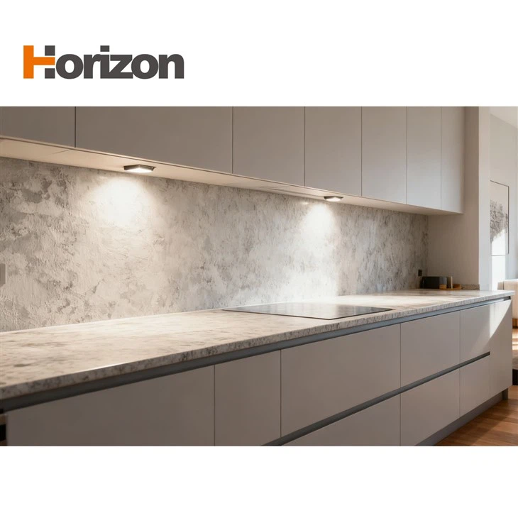 Custom-Polished Quartz Jade Slab Kitchen Counter high quality